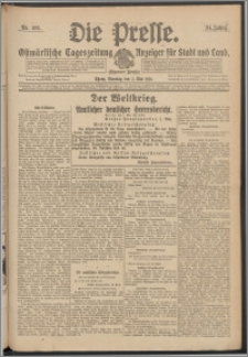Die Presse 1916, Jg. 34, Nr. 102 Zweites Blatt