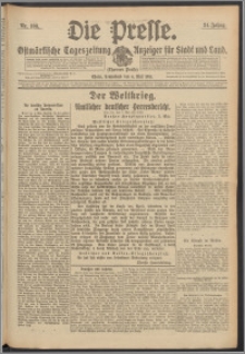 Die Presse 1916, Jg. 34, Nr. 106 Zweites Blatt