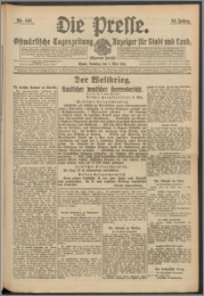 Die Presse 1916, Jg. 34, Nr. 107 Zweites Blatt, Drittes Blatt