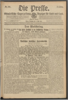 Die Presse 1916, Jg. 34, Nr. 108 Zweites Blatt