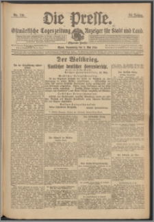 Die Presse 1916, Jg. 34, Nr. 110 Zweites Blatt