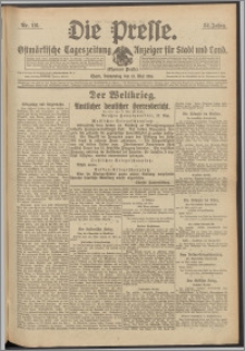 Die Presse 1916, Jg. 34, Nr. 116 Zweites Blatt