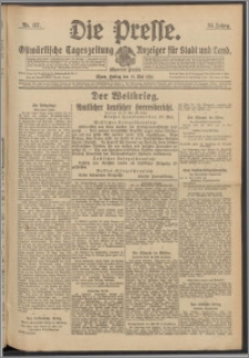 Die Presse 1916, Jg. 34, Nr. 117 Zweites Blatt