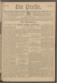 Die Presse 1916, Jg. 34, Nr. 126 Zweites Blatt