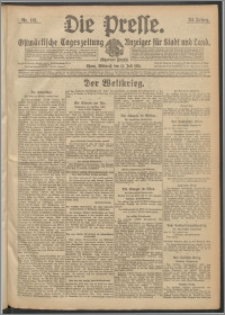 Die Presse 1916, Jg. 34, Nr. 161 Zweites Blatt