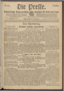 Die Presse 1916, Jg. 34, Nr. 165 Zweites Blatt