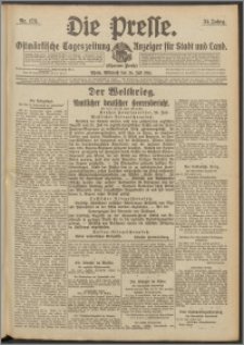 Die Presse 1916, Jg. 34, Nr. 173 Zweites Blatt