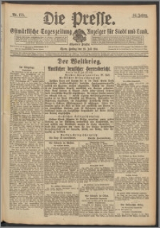 Die Presse 1916, Jg. 34, Nr. 175 Zweites Blatt