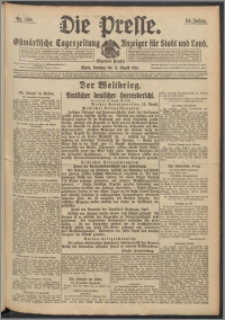 Die Presse 1916, Jg. 34, Nr. 189 Zweites Blatt
