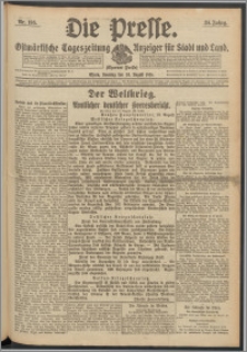 Die Presse 1916, Jg. 34, Nr. 195 Zweites Blatt