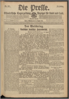 Die Presse 1916, Jg. 34, Nr. 197 Zweites Blatt