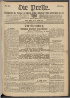 Die Presse 1916, Jg. 34, Nr. 199 Zweites Blatt