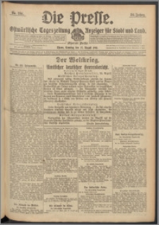 Die Presse 1916, Jg. 34, Nr. 201 Zweites Blatt