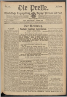 Die Presse 1916, Jg. 34, Nr. 212 Zweites Blatt
