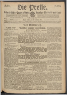Die Presse 1916, Jg. 34, Nr. 213 Zweites Blatt