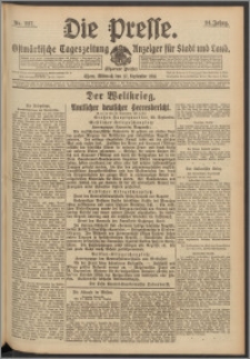 Die Presse 1916, Jg. 34, Nr. 227 Zweites Blatt
