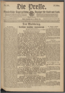 Die Presse 1916, Jg. 34, Nr. 242 Zweites Blatt