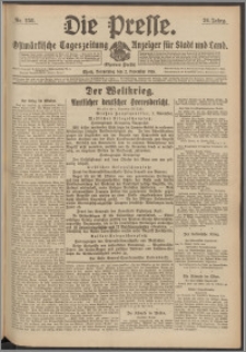 Die Presse 1916, Jg. 34, Nr. 258 Zweites Blatt