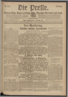 Die Presse 1916, Jg. 34, Nr. 266 Zweites Blatt