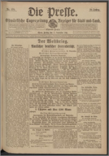 Die Presse 1916, Jg. 34, Nr. 271 Zweites Blatt
