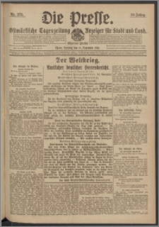 Die Presse 1916, Jg. 34, Nr. 273 Zweites Blatt