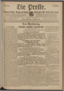Die Presse 1916, Jg. 34, Nr. 274 Zweites Blatt