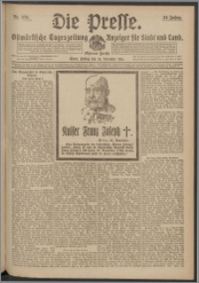 Die Presse 1916, Jg. 34, Nr. 276 Zweites Blatt