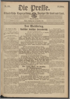 Die Presse 1916, Jg. 34, Nr. 290 Zweites Blatt
