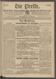Die Presse 1916, Jg. 34, Nr. 292 Zweites Blatt