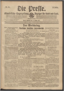 Die Presse 1917, Jg. 35, Nr. 13 Zweites Blatt