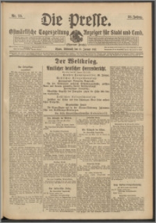 Die Presse 1917, Jg. 35, Nr. 25 Zweites Blatt