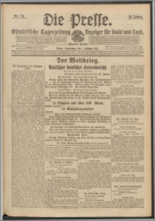 Die Presse 1917, Jg. 35, Nr. 26 Zweites Blatt