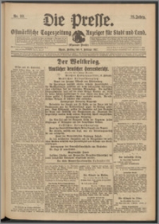 Die Presse 1917, Jg. 35, Nr. 33 Zweites Blatt