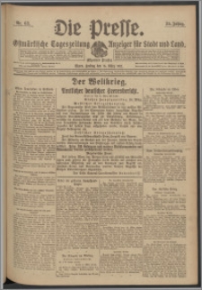 Die Presse 1917, Jg. 35, Nr. 63 Zweites Blatt