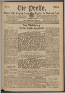 Die Presse 1917, Jg. 35, Nr. 67 Zweites Blatt