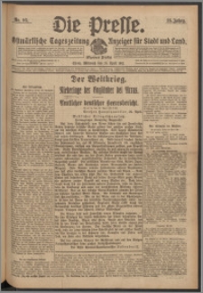 Die Presse 1917, Jg. 35, Nr. 95 Zweites Blatt