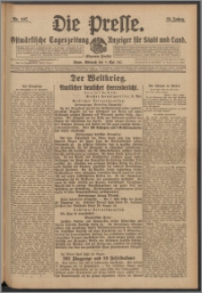 Die Presse 1917, Jg. 35, Nr. 107 Zweites Blatt