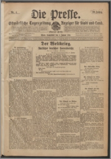 Die Presse 1918, Jg. 36, Nr. 4 Zweites Blatt