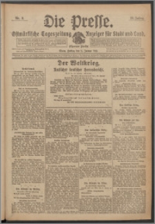 Die Presse 1918, Jg. 36, Nr. 9 Zweites Blatt