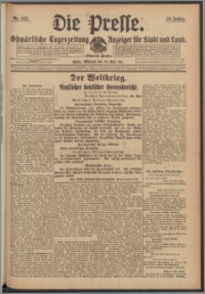 Die Presse 1917, Jg. 35, Nr. 123 Zweites Blatt
