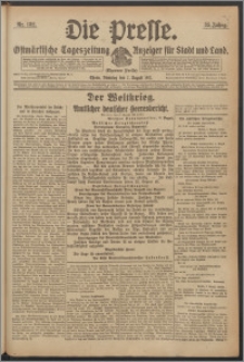 Die Presse 1917, Jg. 35, Nr. 182 Zweites Blatt