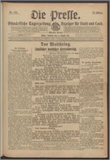 Die Presse 1917, Jg. 35, Nr. 188 Zweites Blatt