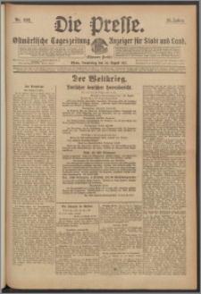 Die Presse 1917, Jg. 35, Nr. 202 Zweites Blatt