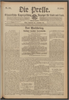 Die Presse 1917, Jg. 35, Nr. 204 Zweites Blatt