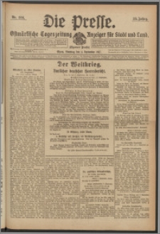 Die Presse 1917, Jg. 35, Nr. 206 Zweites Blatt