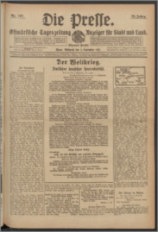 Die Presse 1917, Jg. 35, Nr. 207 Zweites Blatt