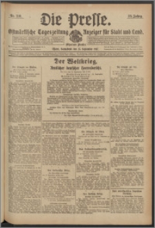 Die Presse 1917, Jg. 35, Nr. 216 Zweites Blatt