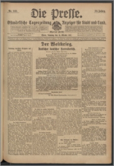 Die Presse 1917, Jg. 35, Nr. 242 Zweites Blatt