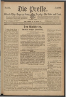 Die Presse 1917, Jg. 35, Nr. 254 Zweites Blatt