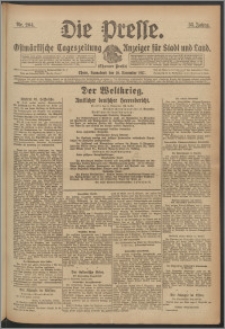 Die Presse 1917, Jg. 35, Nr. 264 Zweites Blatt